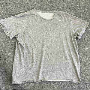 Nike Mens The Nike Tee T-Shirt Grey XXL athletic cut